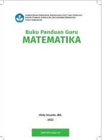 Image of E-book Buku Panduan Guru Matematika Cet,1 Kelas VII Kurmer
